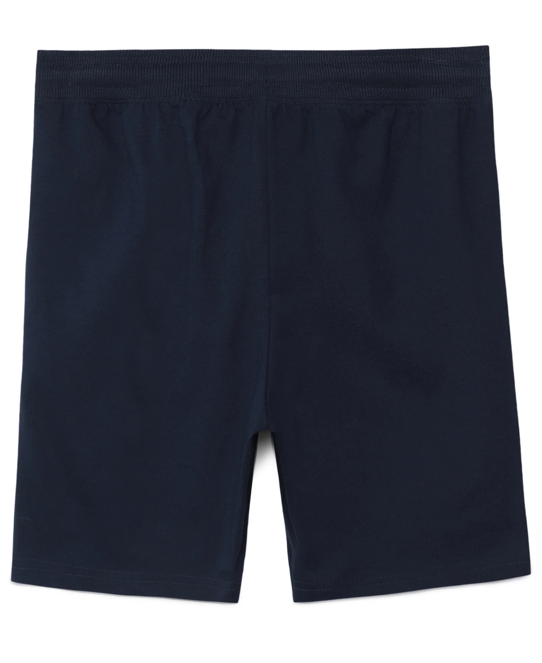 Boy's Super Combed Cotton Rich Graphic Printed Shorts - Navy - Image 2