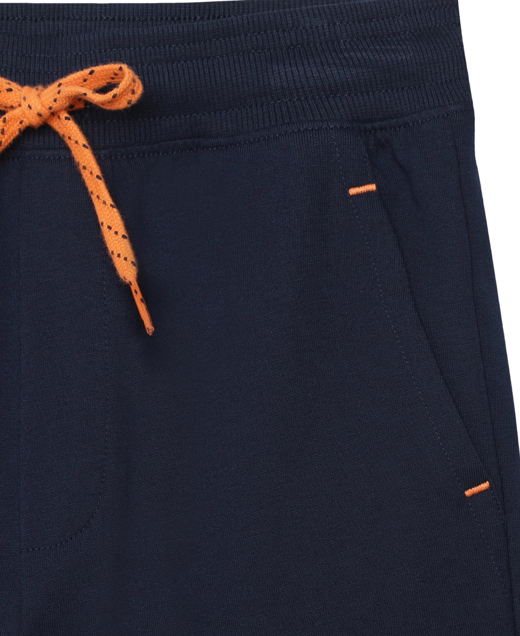 Boy's Super Combed Cotton Rich Graphic Printed Shorts - Navy - Image 3