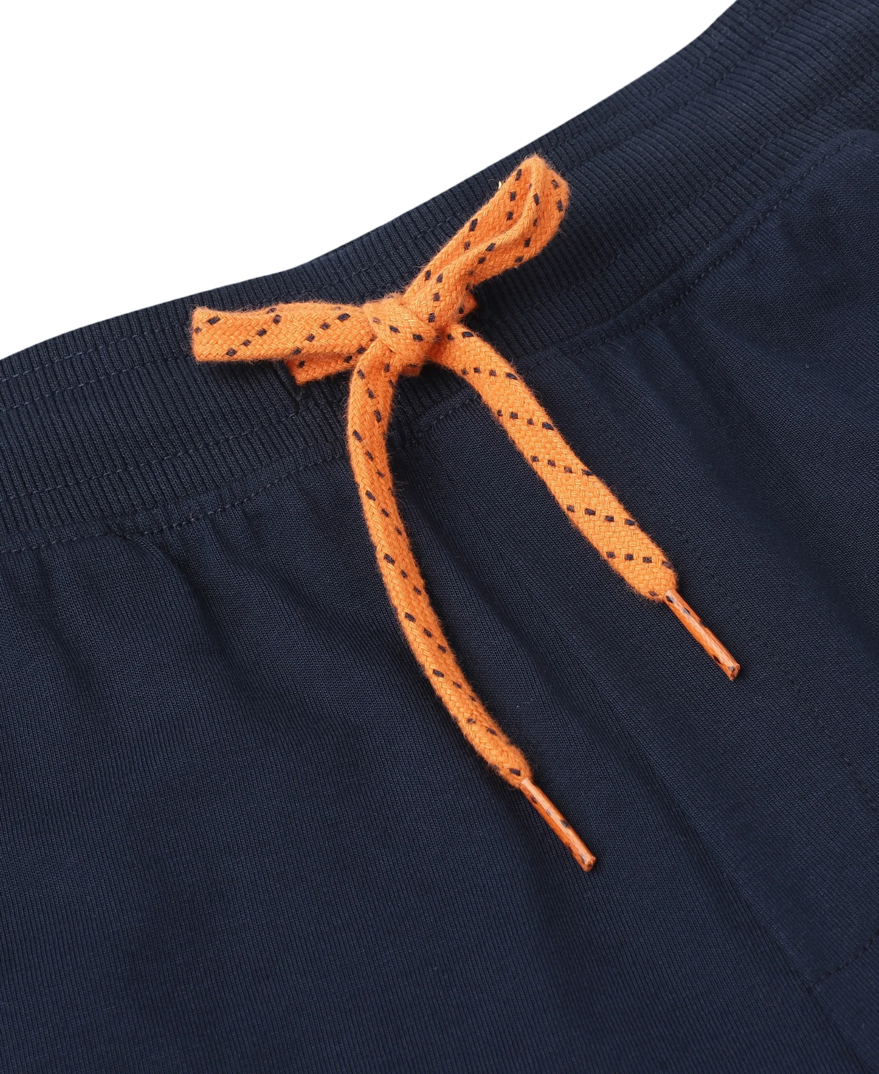 Boy's Super Combed Cotton Rich Graphic Printed Shorts - Navy - Image 4