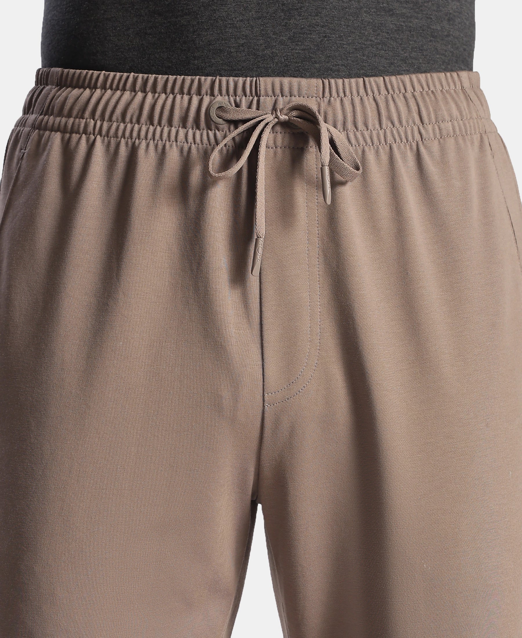 Super Combed Cotton Rich Jogger with StayFresh Treatment - Dark Khaki - Image 7