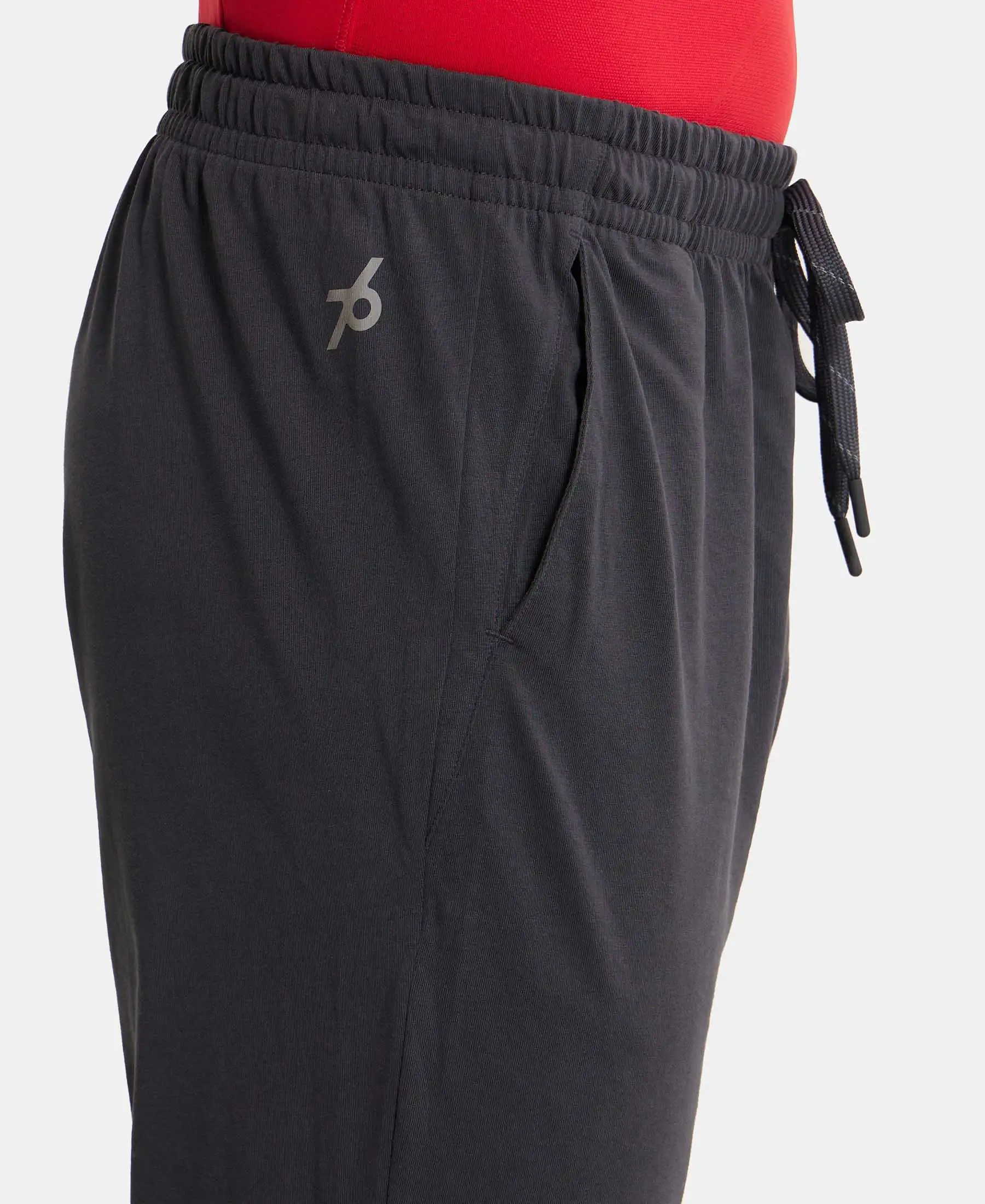 Super Combed Cotton Rich Jogger with StayFresh Treatment - Graphite - Image 7