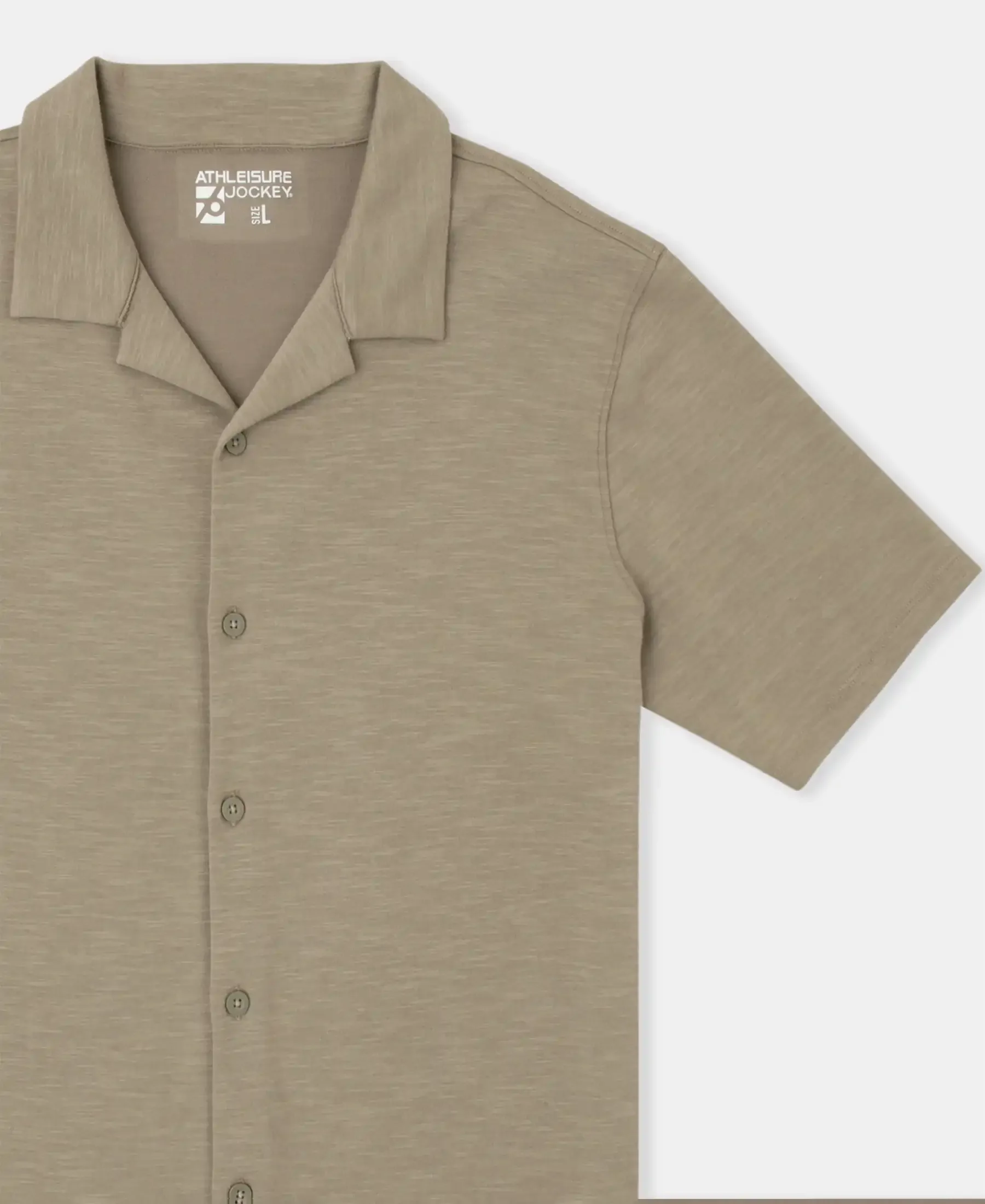 Super Combed Cotton Rich Knit Shirt - Vetiver - Image 8