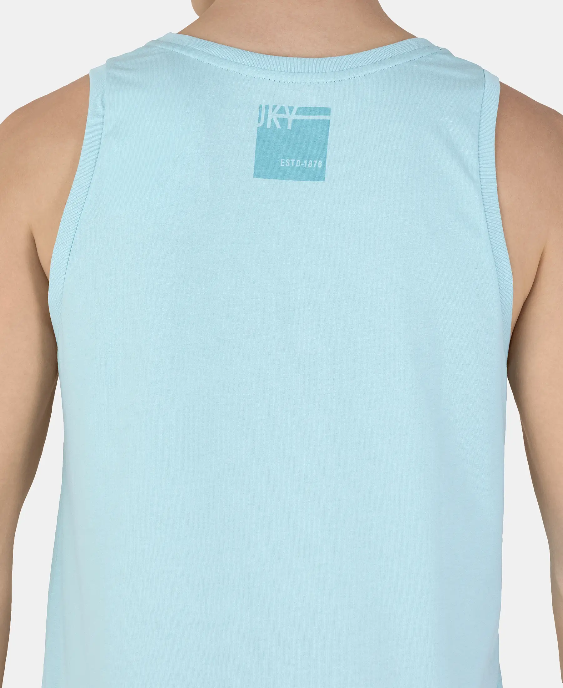 Super Combed Cotton Rich Graphic Printed Tank Top - Sea Angel - Image 8