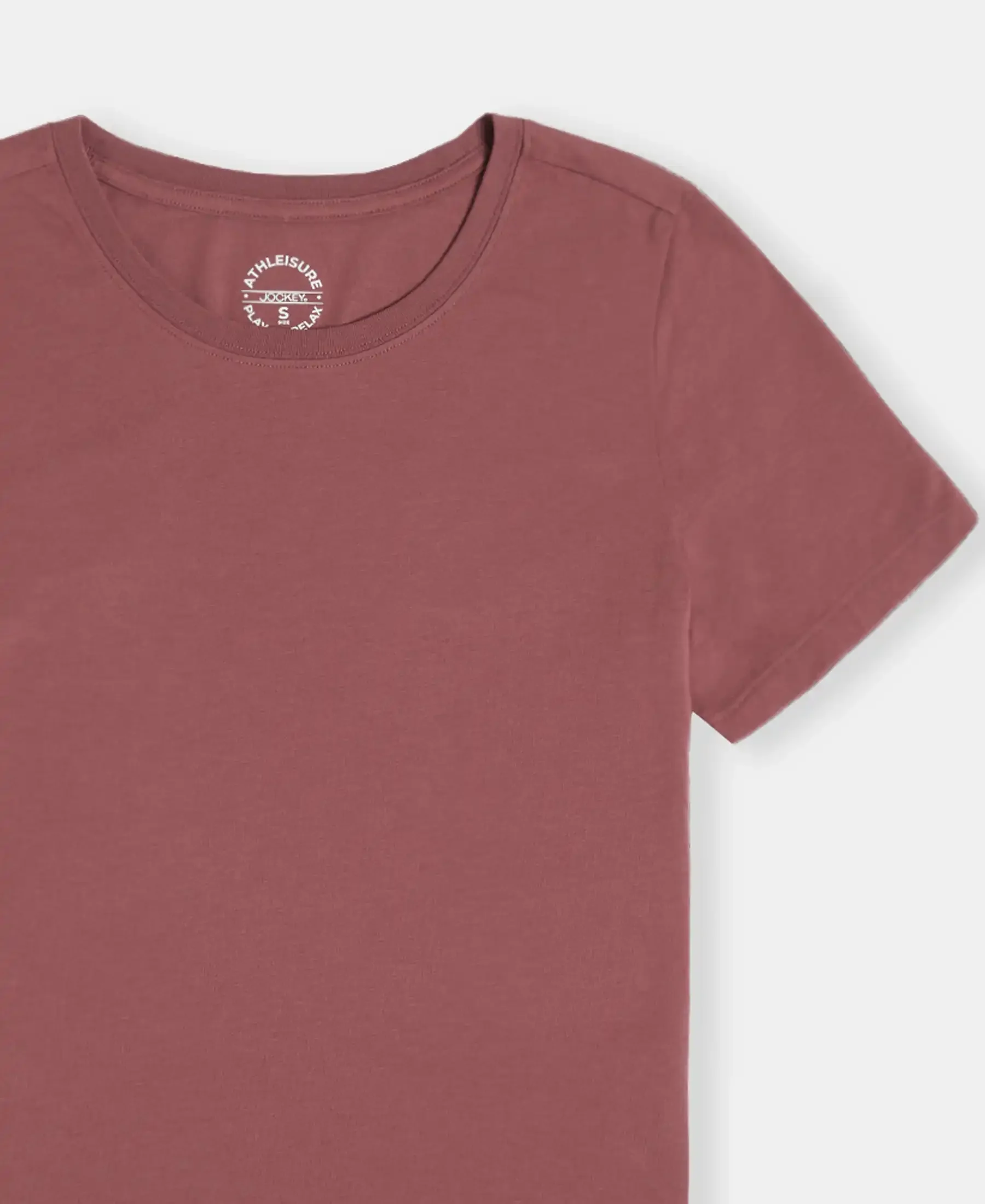Super Combed Cotton Rich Relaxed Fit Solid Curved Hem Styled Half Sleeve T-Shirt - Wild Ginger - Image 9