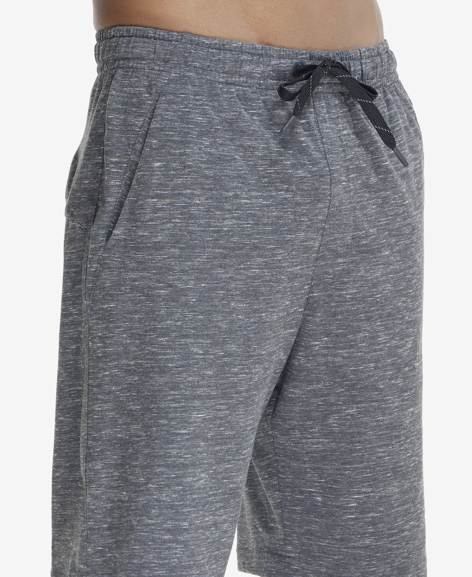 Super Combed Cotton Rich Shorts with StayFresh Treatment - Cool Grey Melange - Image 7