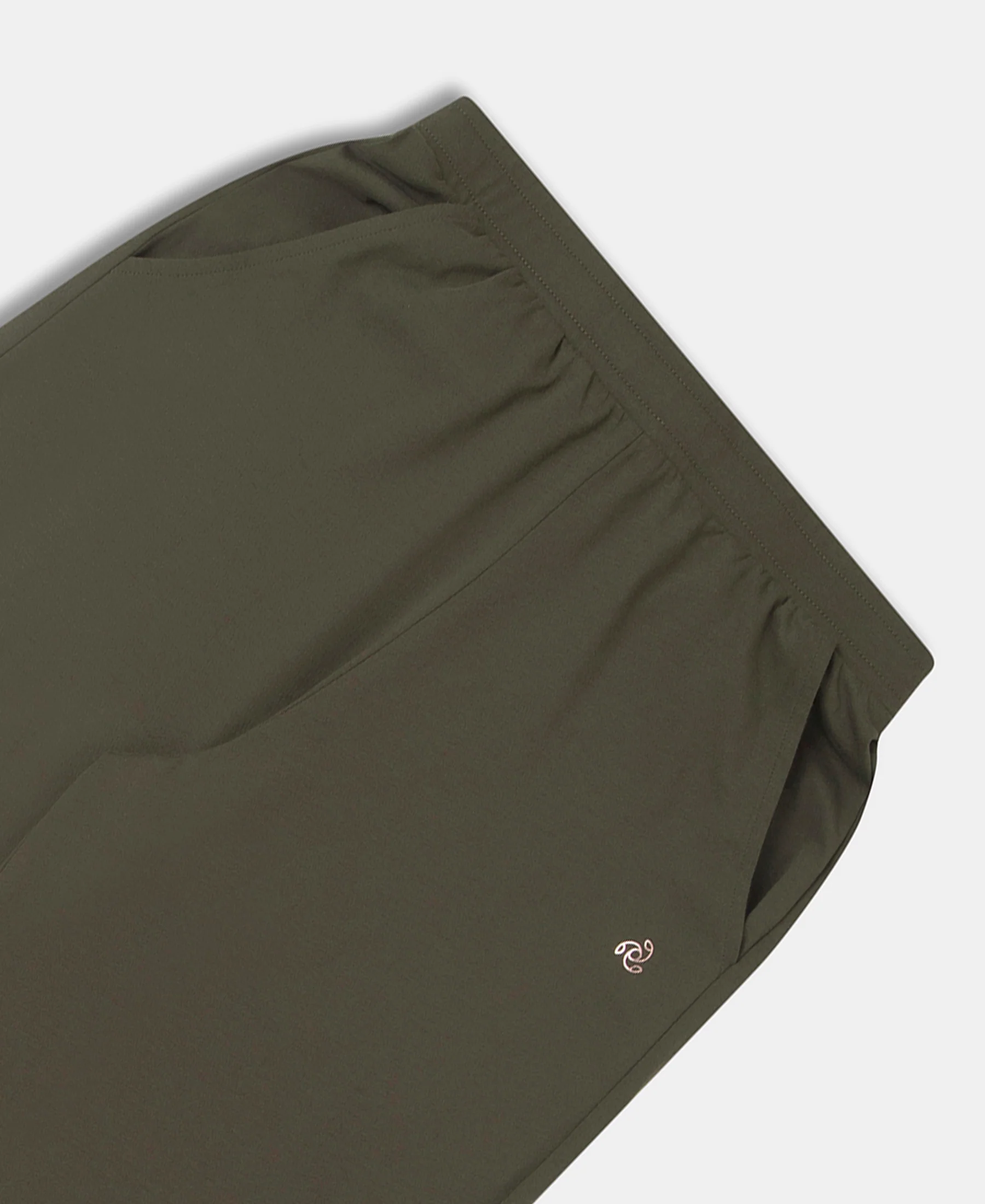 Super Combed Cotton Rich Straight Fit Wide Leg Pants - Deep Depths - Image 7