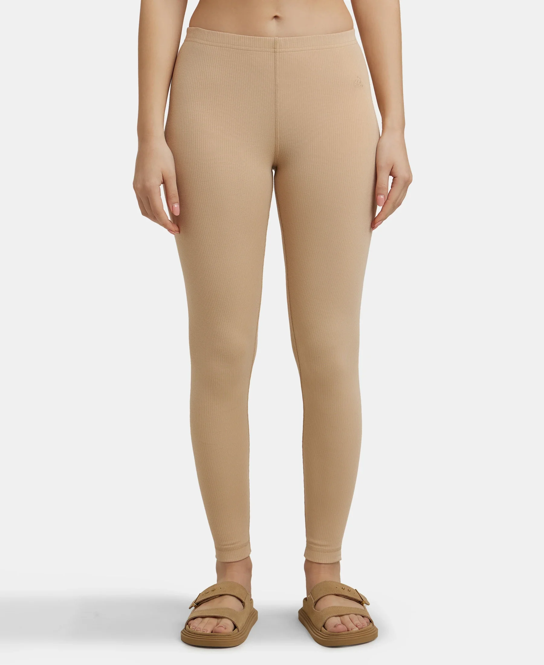 Extra Warmth Super Combed Cotton Rich Thermal Leggings with StayWarm Technology - Skin