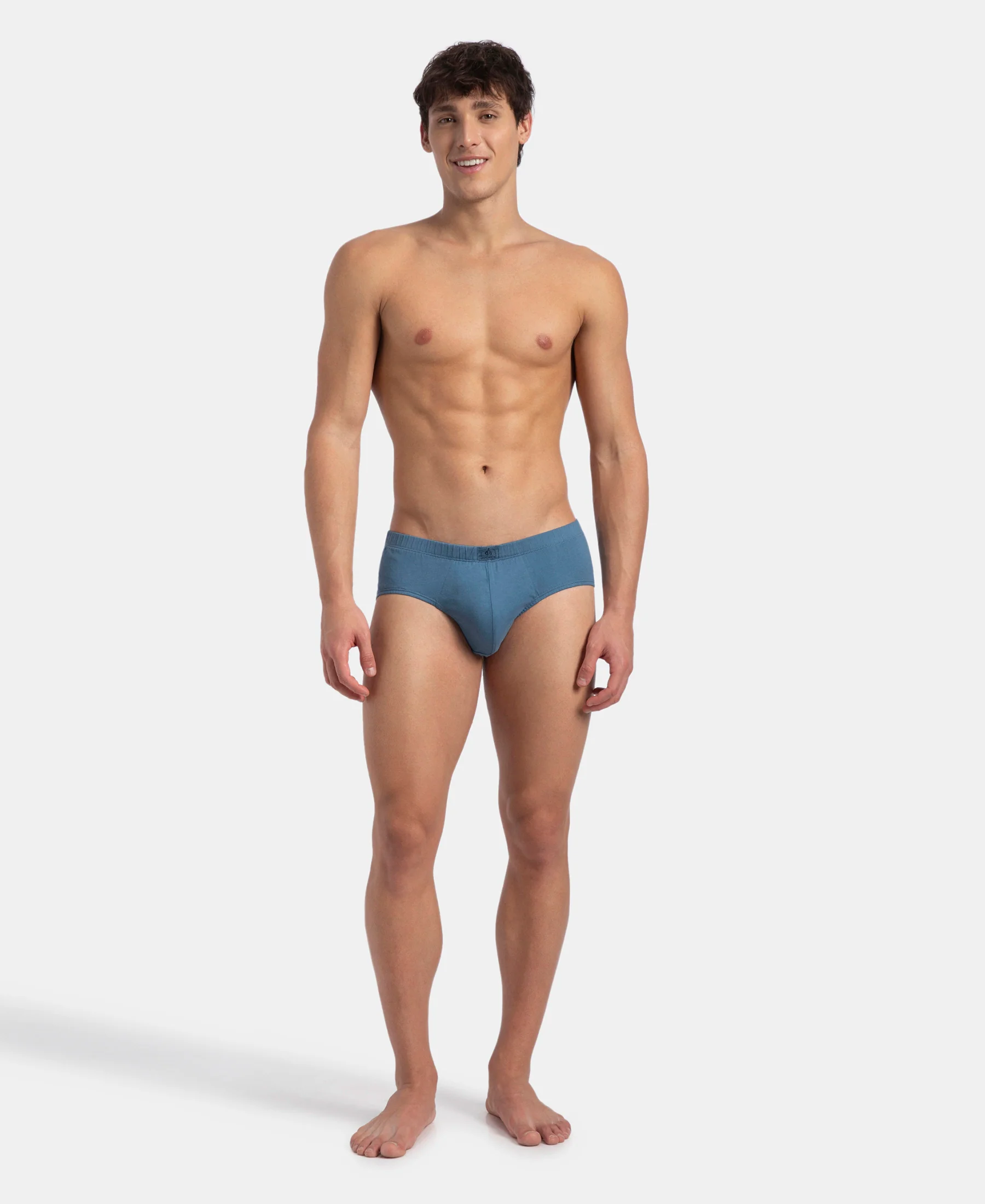 Super Combed Cotton Solid Brief with Ultrasoft Concealed Waistband - Stellar (Pack of 2) - Image 6