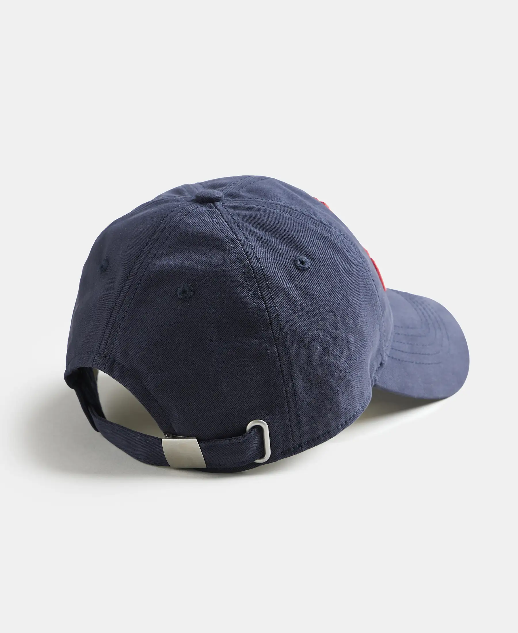 Super Combed Cotton Solid Cap with Adjustable Back Closure - Navy - Image 3