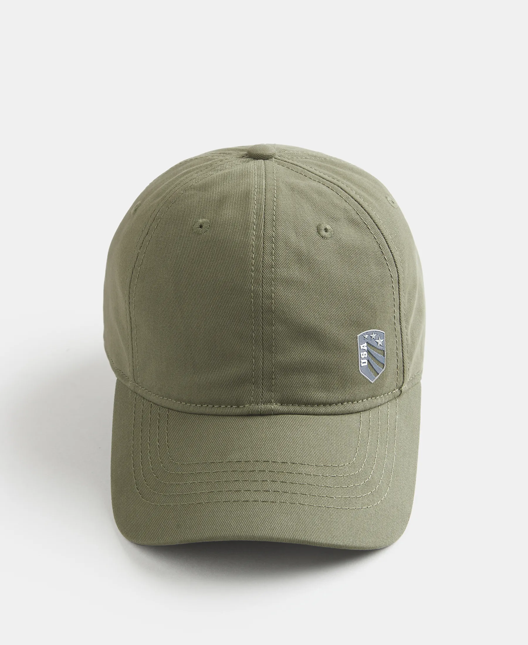 Super Combed Cotton Solid Cap with Adjustable Back Closure - Olive