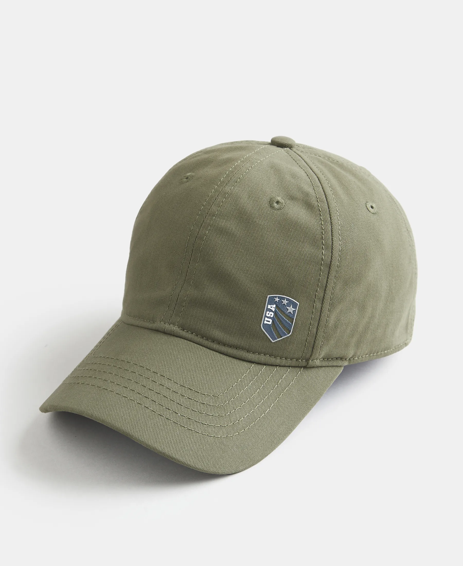 Super Combed Cotton Solid Cap with Adjustable Back Closure - Olive - Image 2