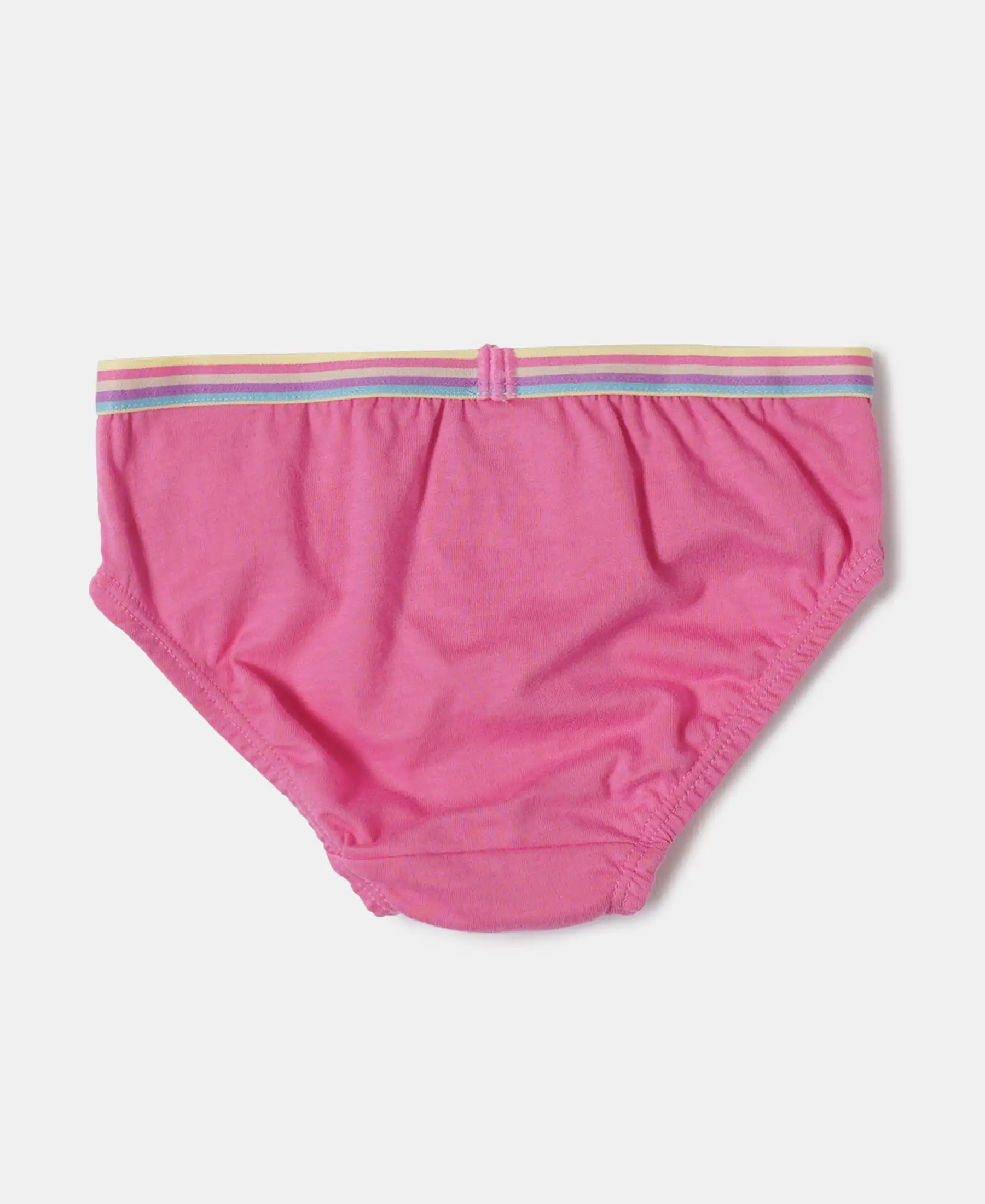 Super Combed Cotton Solid Panty with Ultrasoft Waistband - Assorted (Pack of 3) - Image 3