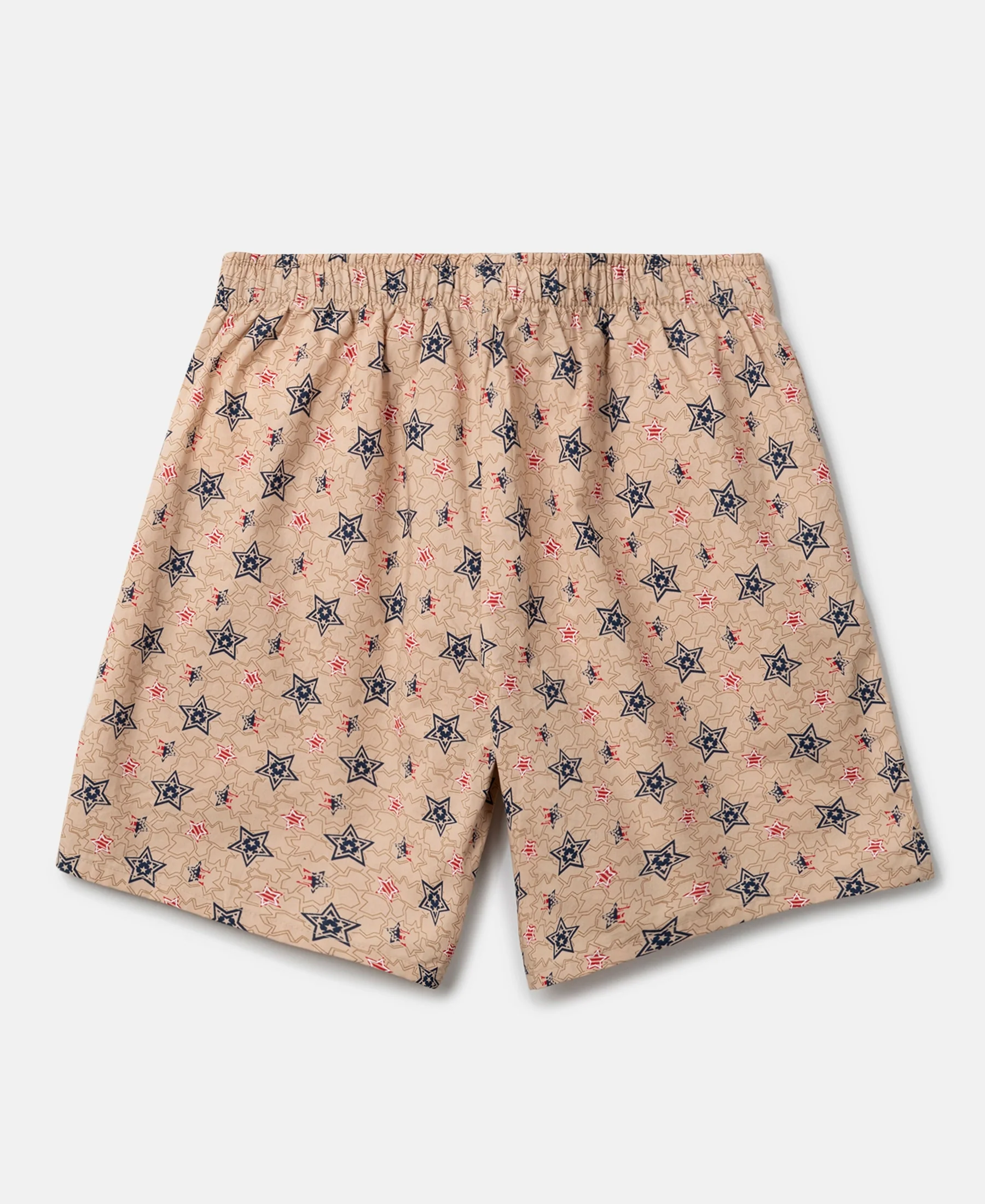 Super Combed Mercerized Cotton Woven Fabric Printed Boxer Shorts - Deep Olive & Nomad (Pack of 2) - Image 3