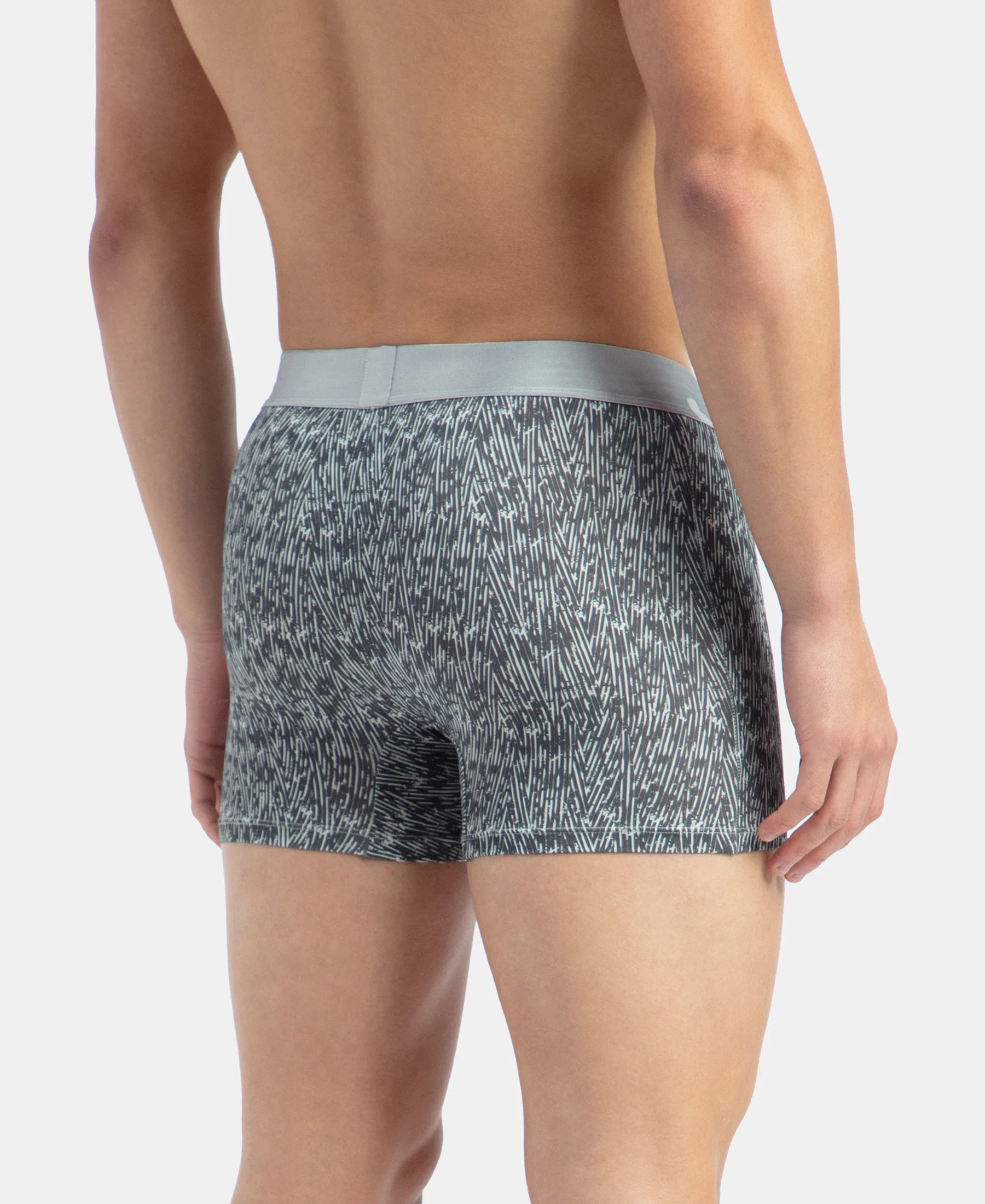 Tactel Microfiber Elastane Stretch Printed Trunk with Moisture Move Properties - High Rise - Image 3