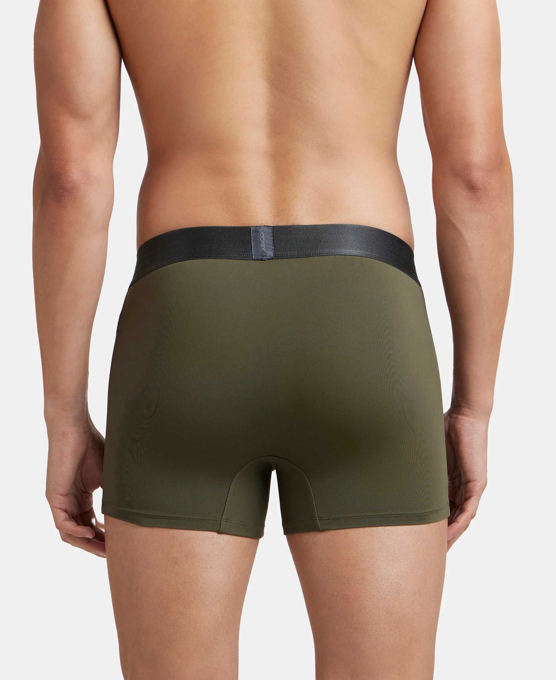 Tactel Microfiber Elastane Stretch Solid Trunk with Moisture Move Properties - Wine Tasting & Forest Night (Pack of 2) - Image 7