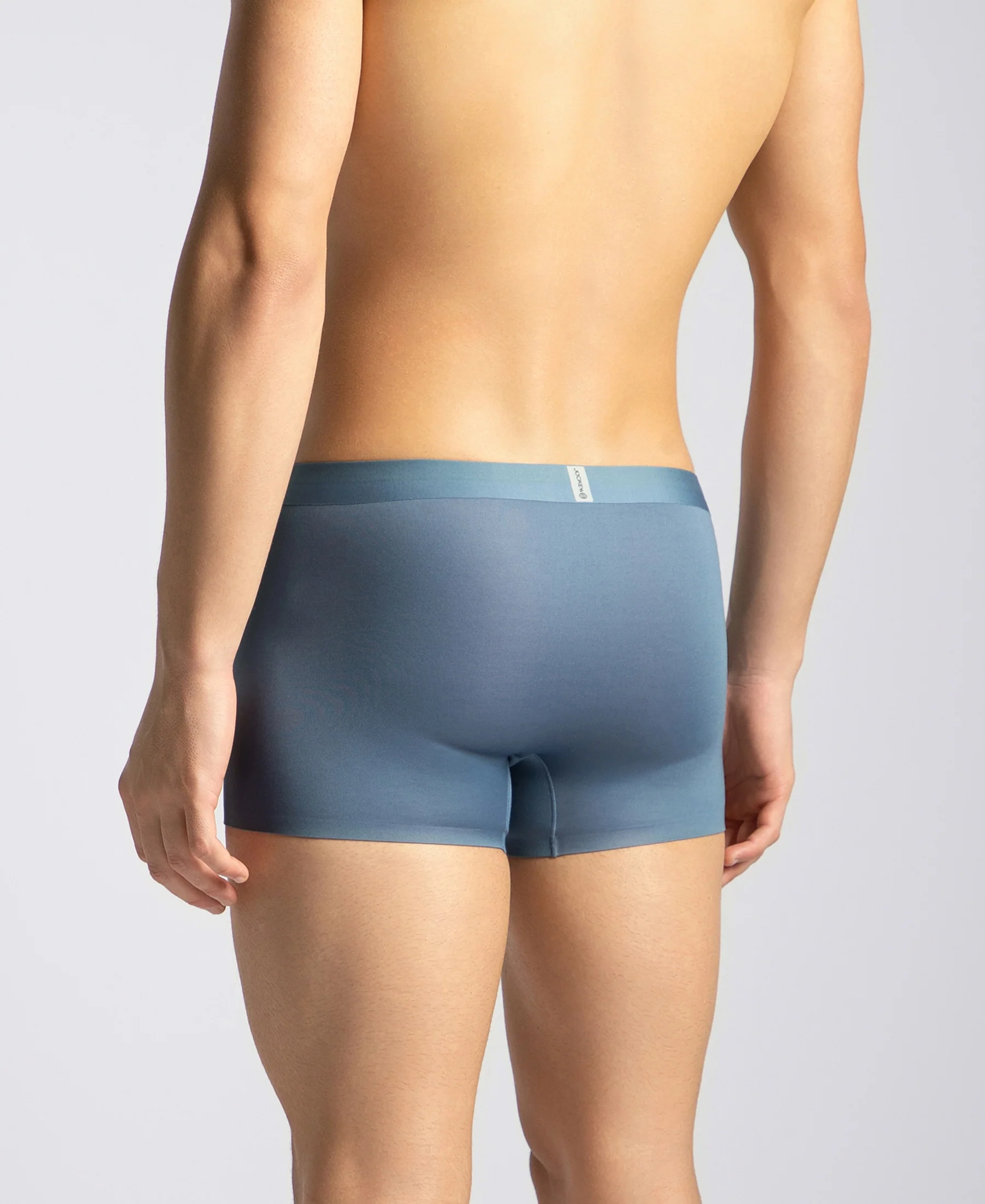 Texcelight Microfiber Elastane Stretch Seamfree Bonded Tech Solid Trunk with Internal Breathable Mesh - Sunrise Blue - Image 3