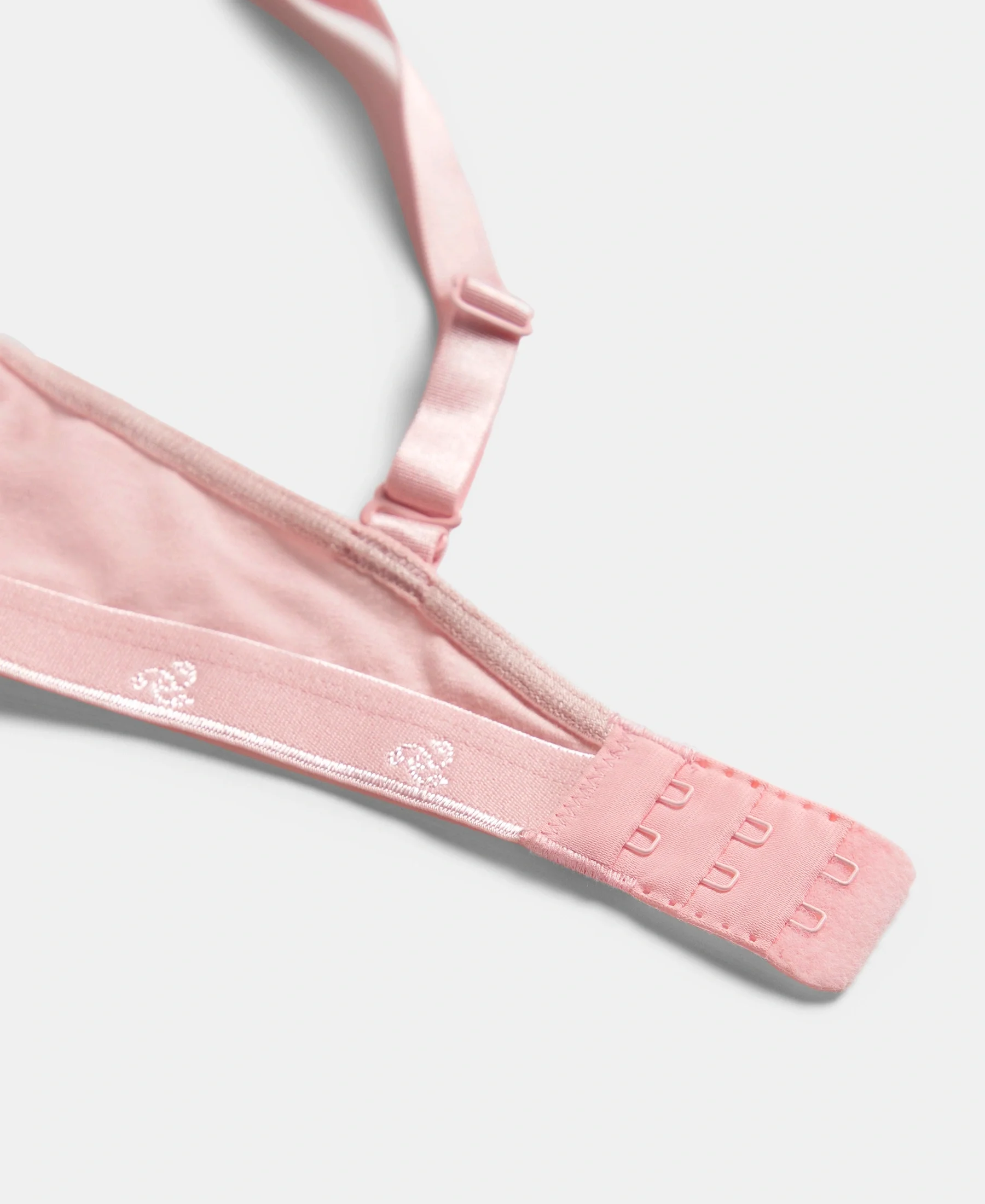 Wirefree Non Padded Super Combed Cotton Elastane Stretch Everyday Bra with Ultrasoft and Durable Underband - Candy Pink - Image 12